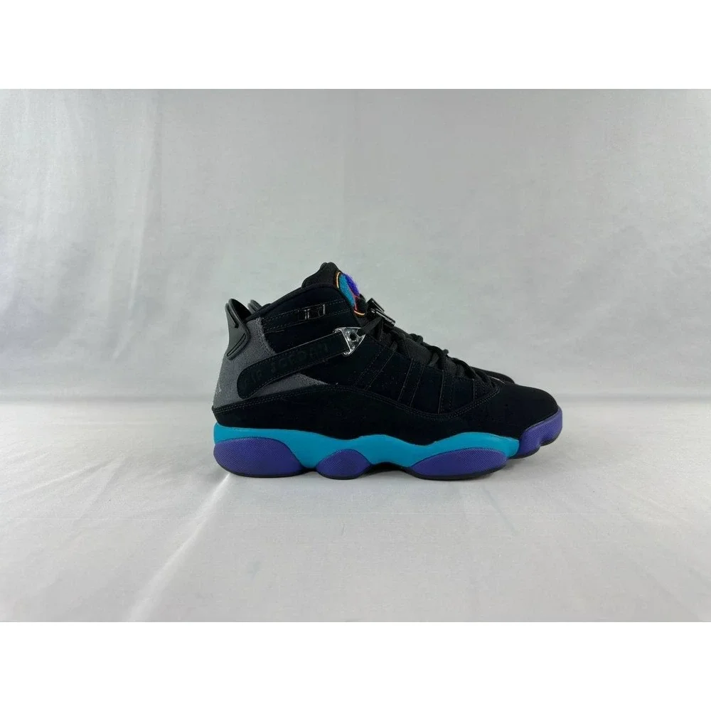 Nike Air Jordan 6 Rings 'Aqua' DD5077-040 Men's Size 8.5